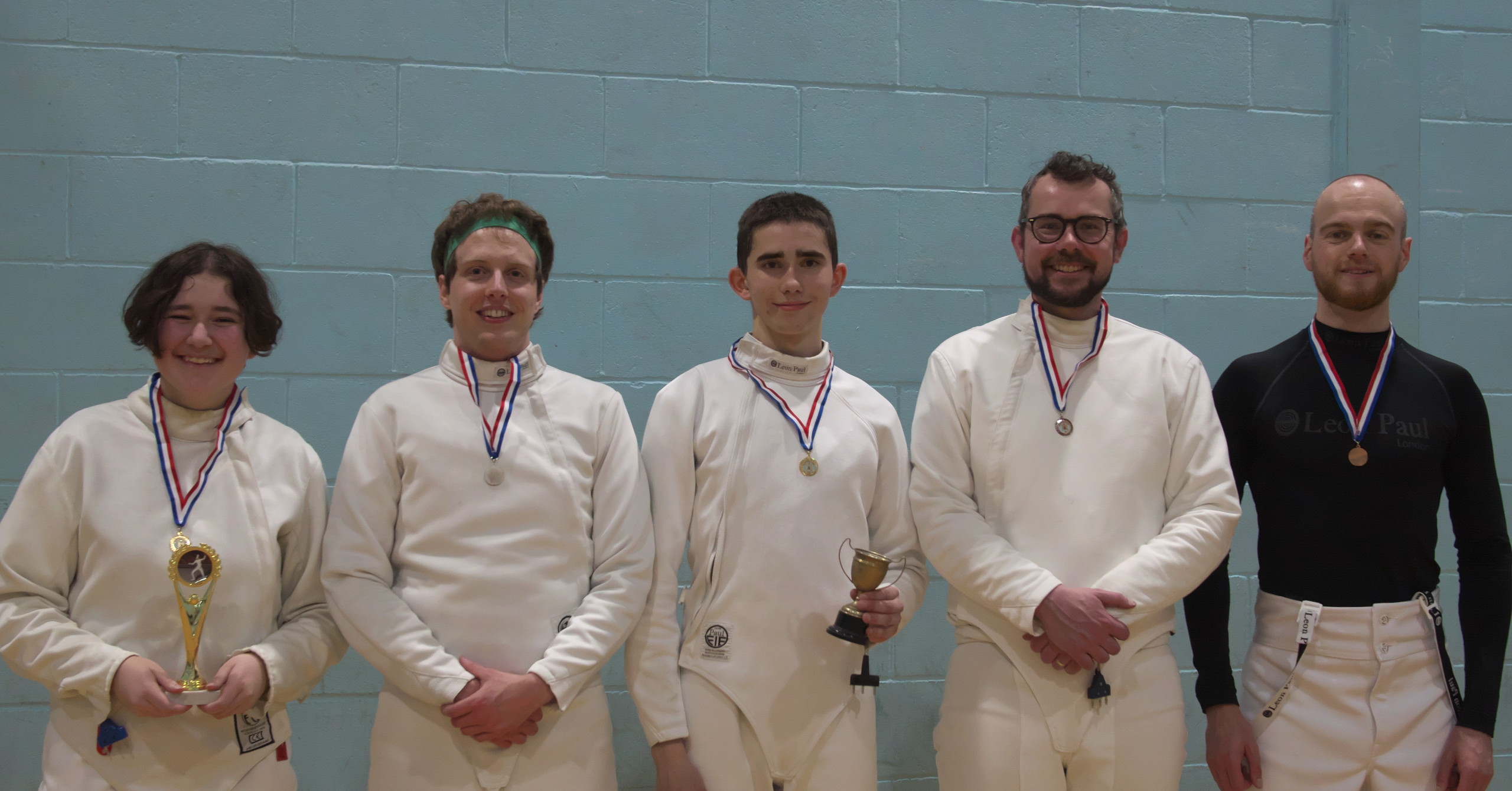 Kate, Matthew, Theo, Dan and Nick