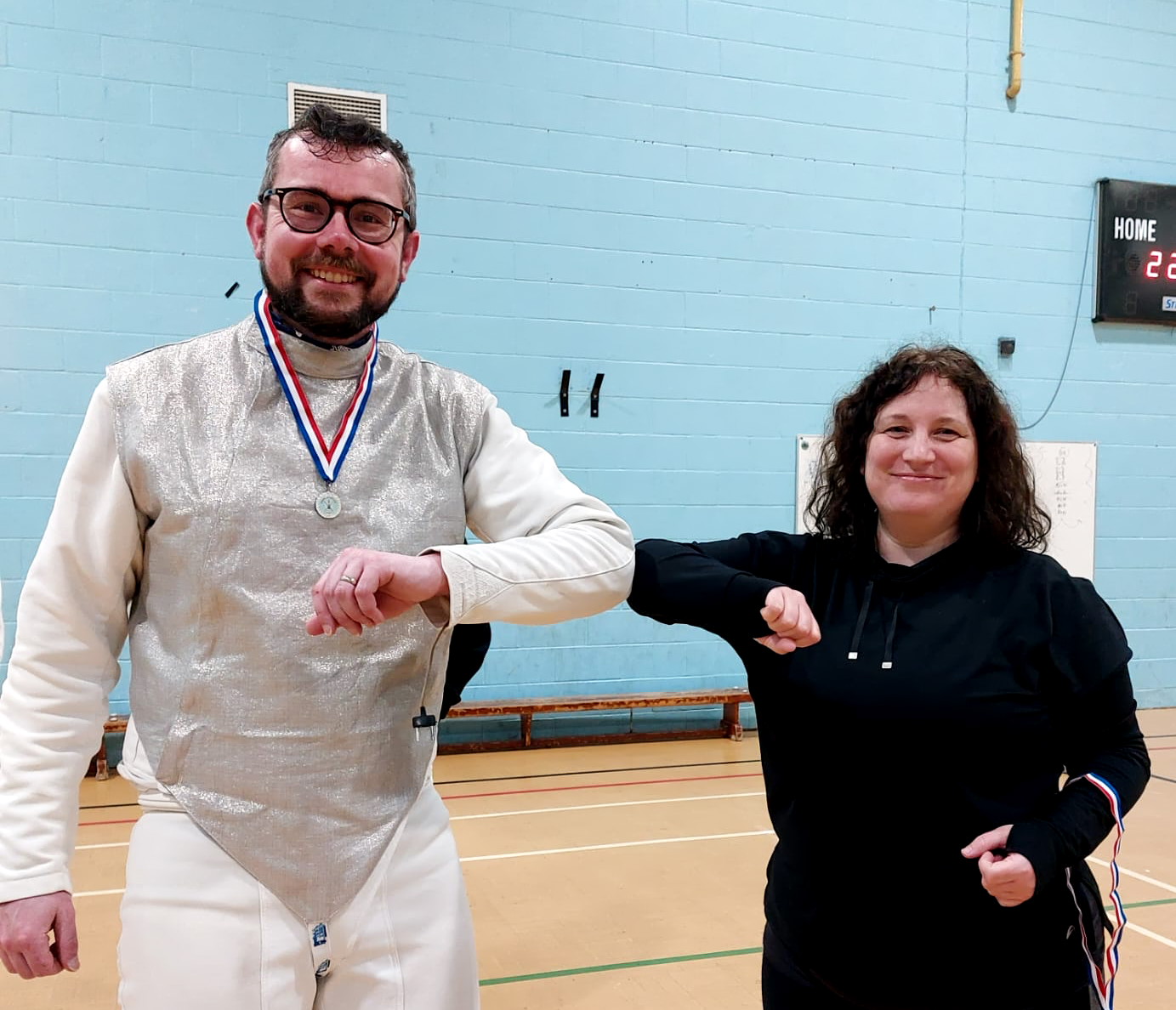 Reka congratulating Daniel